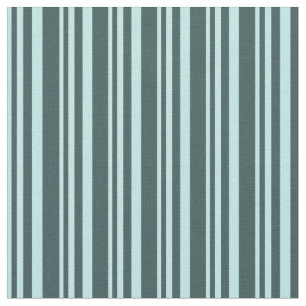 Turquoise & Dark Slate Grey Coloured Pattern Fabric