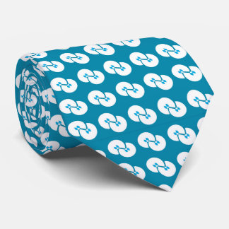 Turquoise elegant necktie