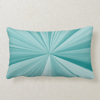 Turquoise et coussin turquoise de noeud de