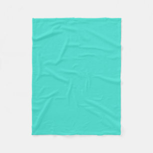 Turquoise Fleece Blanket