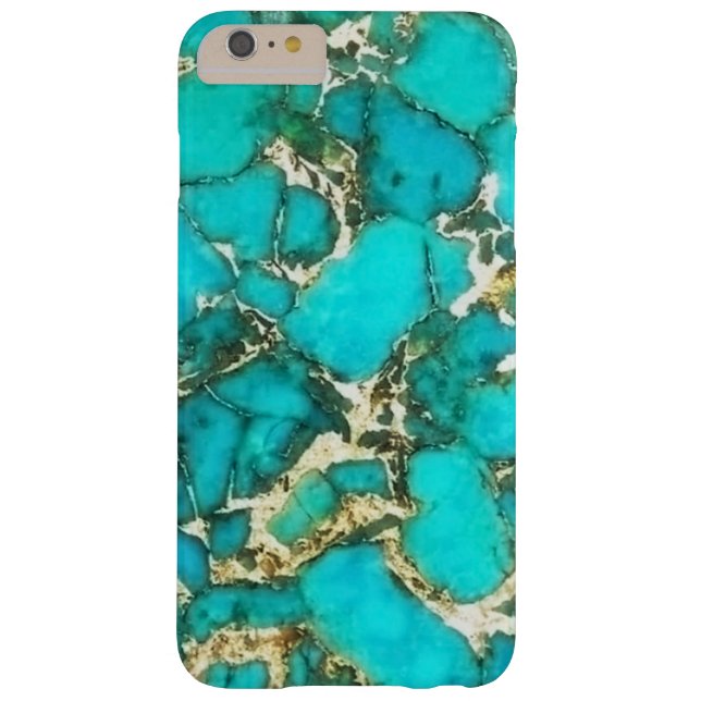 Turquoise Gemstone with Pyrite Matrix Case-Mate iPhone Case (Back)