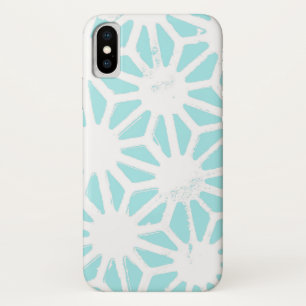 Turquoise geometric pattern Case-Mate iPhone case