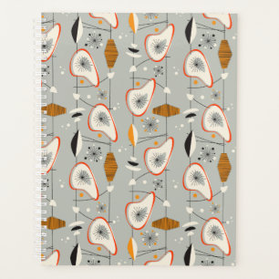 Turquoise géométrique et Motif bleu