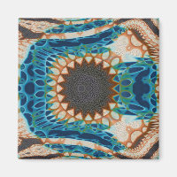 Turquoise Gold Sun Southwestern Art