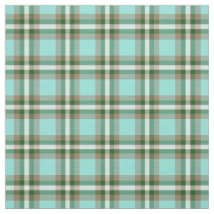 Sage green plaid yellow/black stripe fabric