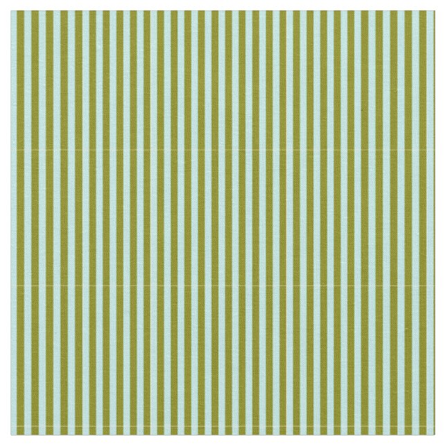Turquoise & Green Coloured Lined/Striped Pattern Fabric (Close Up)