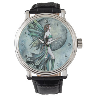 Turquoise Green Fairy Fantasy Art Watch