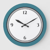 Turquoise Grey Black & White Minimalist