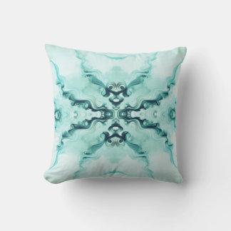 Turquoise Harmony – Artistic Duvet Cover Throw Pillow
