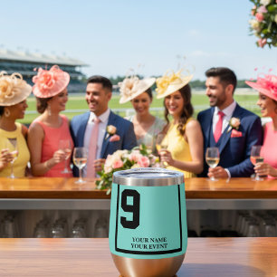 Turquoise Horse Race 9 Personalized Derby