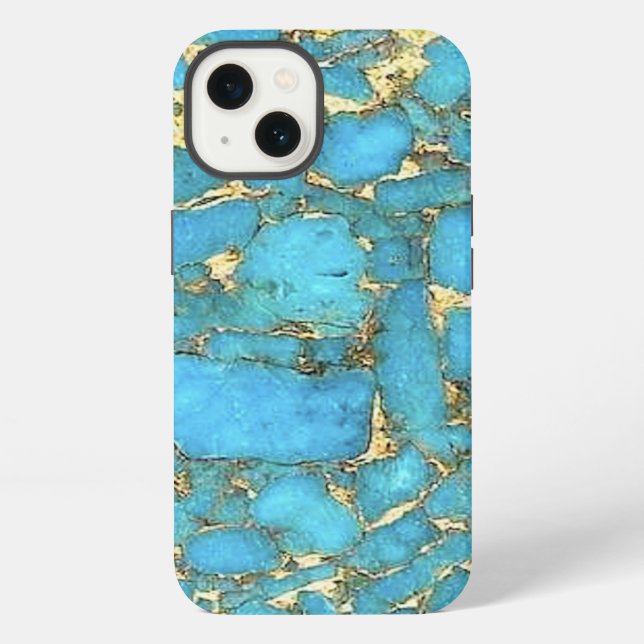 "Turquoise iPhone 6 Case" Case (Back)