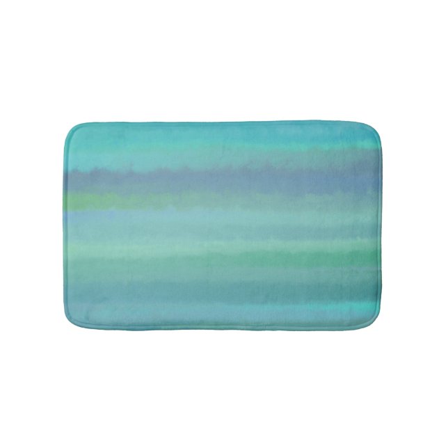 Turquoise Is My Favourite Colour Bath Mat (Front)