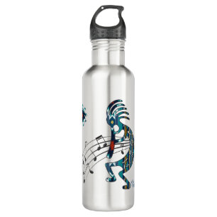 Turquoise Kokopelli 710 Ml Water Bottle