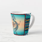 Turquoise Kokopelli Latte Mug