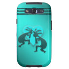 Turquoise Kokopellis with Heart