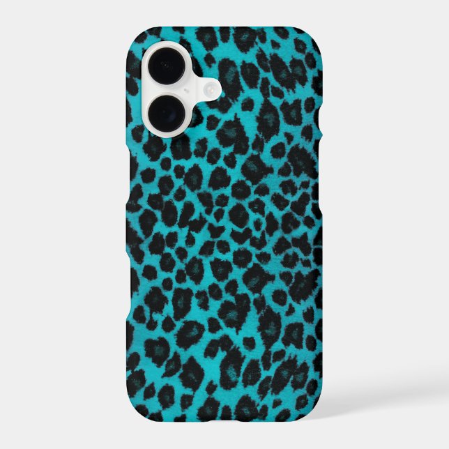 Turquoise Leopard Print (Back)