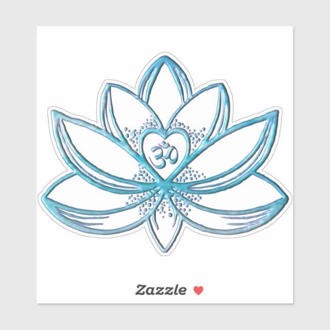 Turquoise Lotus  (Sheet)