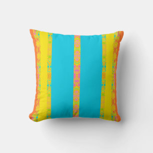Turquoise Maharani Throw Pillow