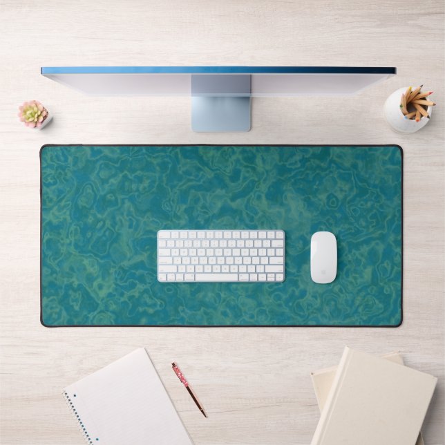 Turquoise marble desk mat (Office 1)