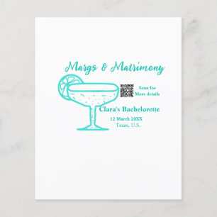 Turquoise Margs & Matrimony Bachelorette party