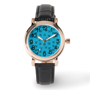 Turquoise Mazes Watch