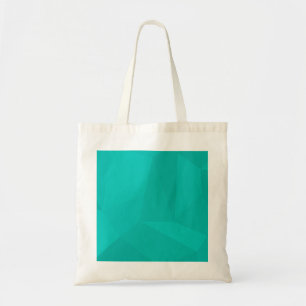 Turquoise, modern, cool, trendy geometric art tote bag