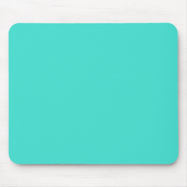 Turquoise Mouse Pad (Front)