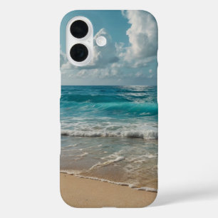 Turquoise Ocean iPhone 16 Case