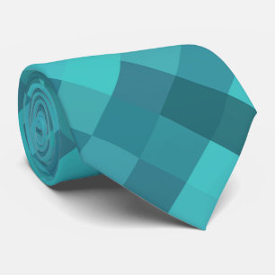 Turquoise Pattern Tie
