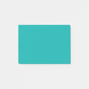 Turquoise Peacock Colour Decor Ready to Customize Post-it Notes