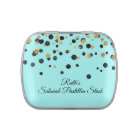 Turquoise Personal Candy Stash Tin