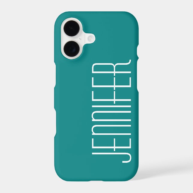 Turquoise Personalize Jumbo Name (Back)
