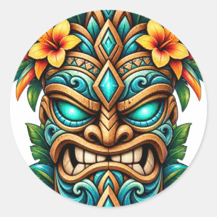 Turquoise Petal Guardian Sticker