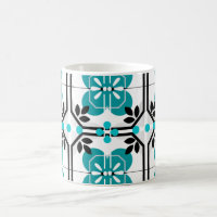 Turquoise Portuguese Tile Mosaic Farmhouse