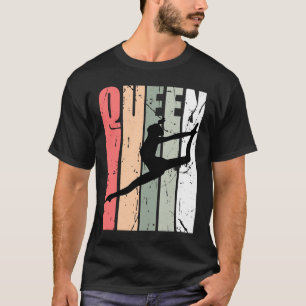 Turquoise Queen Of Dance Champion Birthday Vintage T-Shirt