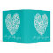 Turquoise Recipe Kitchen Personalized Name Binder