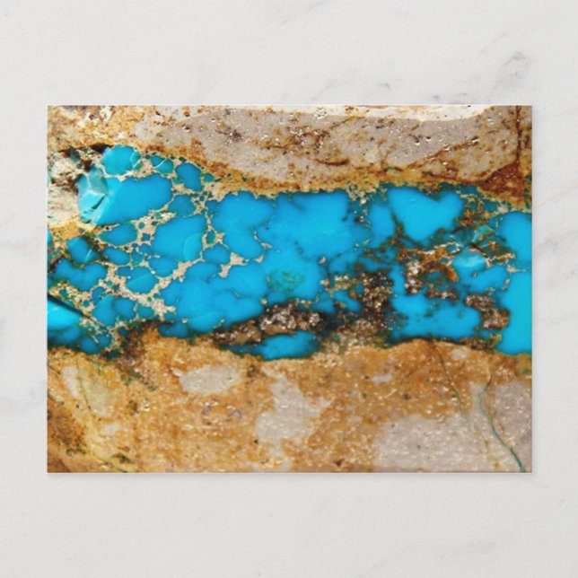 Turquoise Rock 1 Postcard (Front)