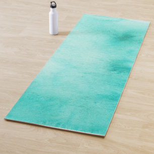 Turquoise Sea Green Yoga Mat 