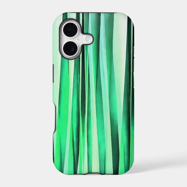 Turquoise Serenity Stripy Pattern (Back)