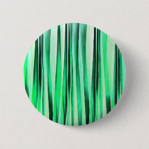 Turquoise Serenity Stripy Pattern 2 Inch Round Button