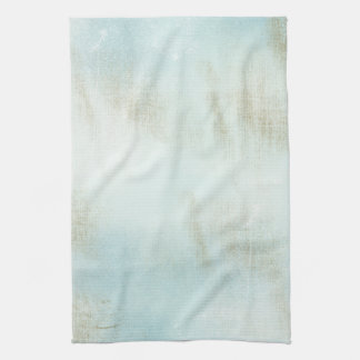 Turquoise Shabby Peacock Kitchen Towel