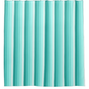 Turquoise shadow stripes