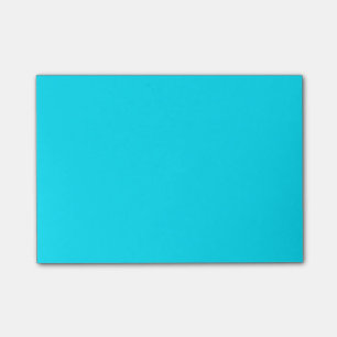 Turquoise Sky Blue Colour Customize This! Post-it Notes