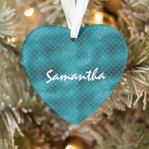 Turquoise Sparkle Mermaid personnalisé