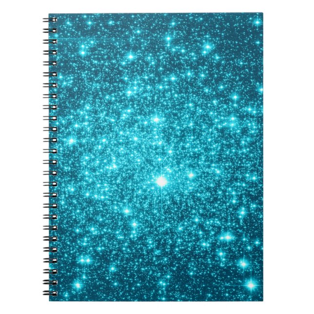 Turquoise Sparkle Notebook (Front)