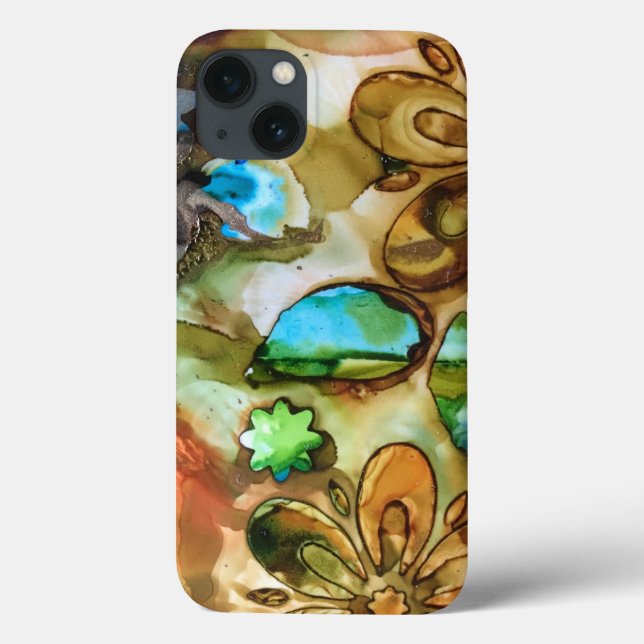 Turquoise Splash iPhone 6/6s 'Tough Extreme' Case (Back)