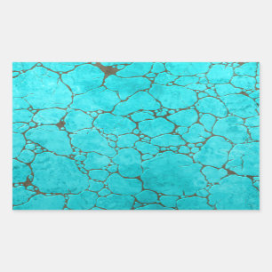 turquoise sticker