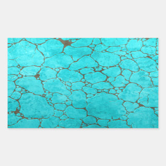 turquoise sticker