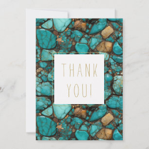 Turquoise Stones Thank you