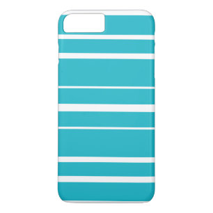 Turquoise Striped Summer CricketDiane Nautical Case-Mate iPhone Case